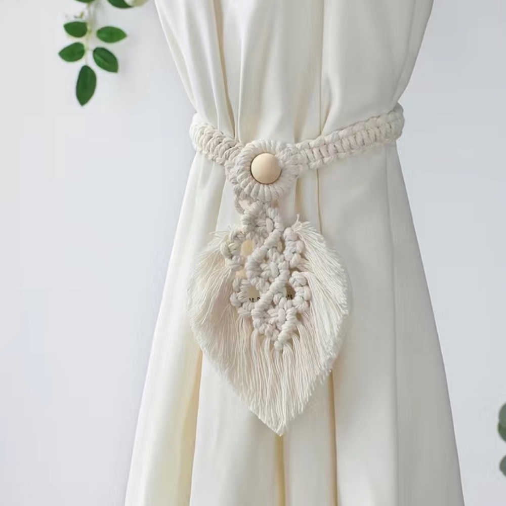 Curtain tie back home decor 6pcs